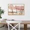 Spring Transition (Trees) by Allison Pearce 23-in. W x 16-in. H. Canvas Wall Art Print Framed in Natural